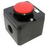 Кнопка ПКЕ 222-1(грибок красный)