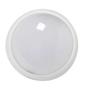 LED ДПО 3030 Круг. 12w IP54 бел.