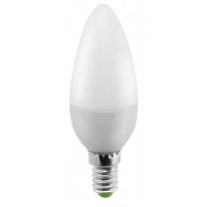 Лампа LED C37 Свеча 4.5w 2700K E27 MEGALIGHT